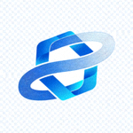 乐动LDSport官方品牌Logo - 蓝色动态体育图标